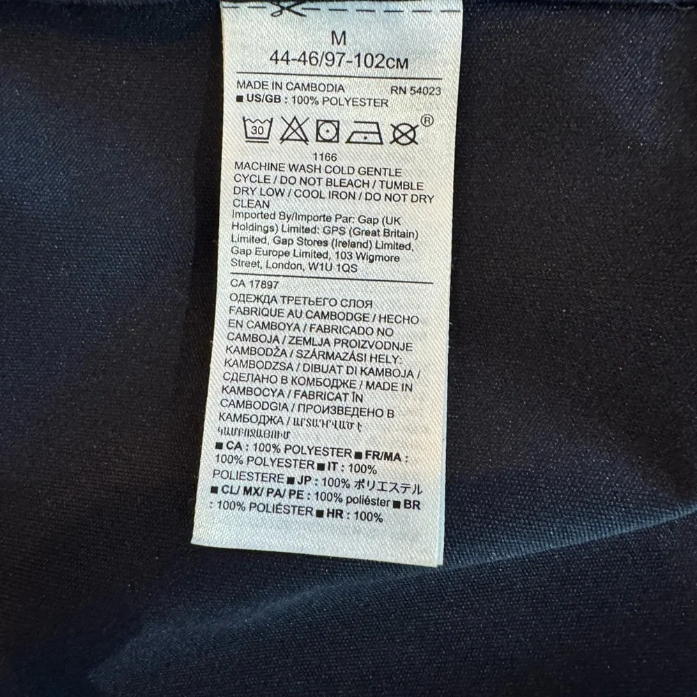 Banana Republic Classic Men's Black Zip Up Hooded Raincoat, Size M - Picture 8 of 11